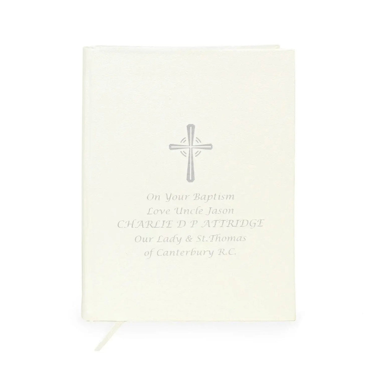 Personalised Eco-Friendly Silver Companion Bible: 2 - Books By Gift Moments