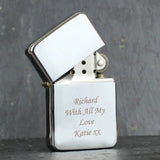 Personalised Silver Lighter: 1 - Smoking Accessories By Gift Moments