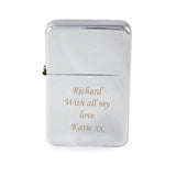 Personalised Silver Lighter: 3 - Smoking Accessories By Gift Moments