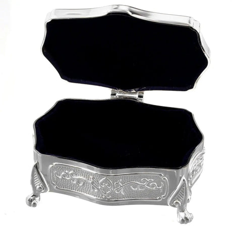 Personalised Antique Silver Trinket Box: 6 - Trinket Boxes By Gift Moments