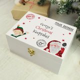 Personalised Wooden Christmas Eve Box: 3 - Keepsake Boxes By Gift Moments