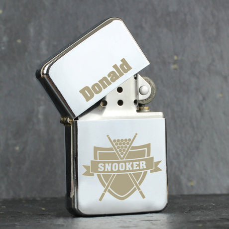 Personalised Snooker Lighter Gift: 1 - Smoking Accessories By Gift Moments