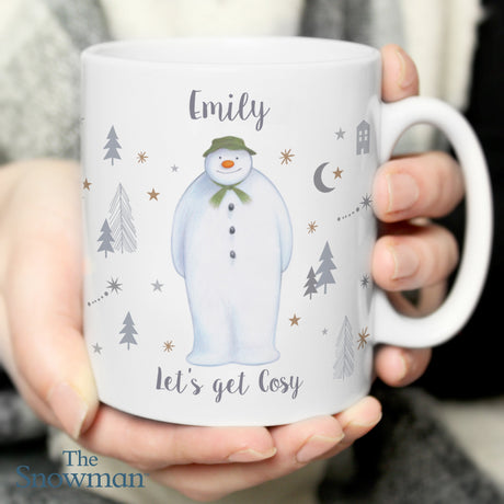 Personalised The Snowman Adventure Mug: 2 - Mugs By The Snowman