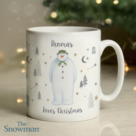 Personalised The Snowman Adventure Mug: 4 - Mugs By The Snowman