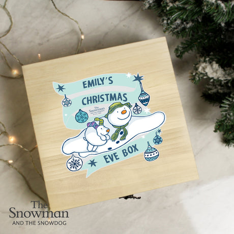 Personalised The Snowman and the Snowdog Box: 1 - Keepsake Boxes By The Snowman