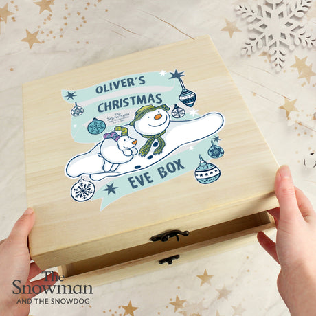 Personalised The Snowman and the Snowdog Box: 2 - Keepsake Boxes By The Snowman