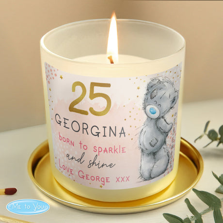 Personalised Me To You Birthday Candle: 4 - Candles