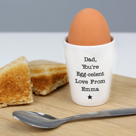 Personalised Star Egg Cup: 2 - Egg Cups By Gift Moments