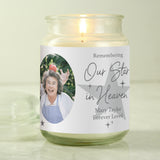 Personalised Star In Heaven Scented Candle: 4 - Candles By Gift Moments