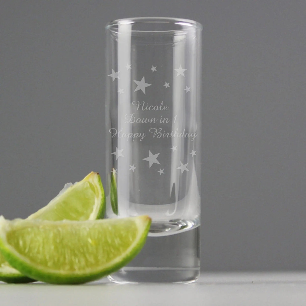 Personalised Starry Shot Glass: 2 - Shot Glasses By Gift Moments