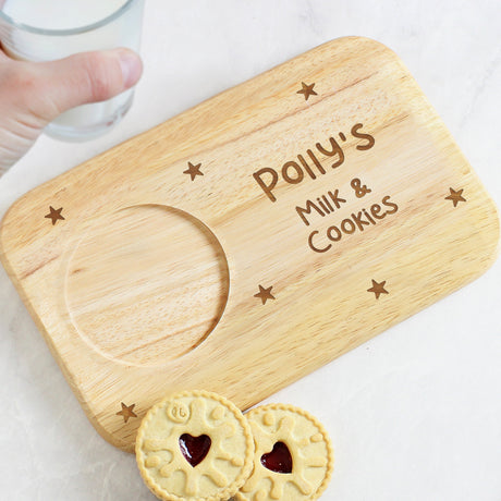 Personalised Stars Wooden Coaster Tray: 5 - Coasters By Gift Moments