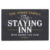 Personalised Staying Inn Aluminium Sign: 4 - Signs & Plaques By Gift Moments