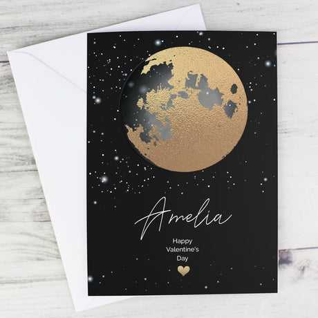 Personalised Sun & Moon Love Card: 1 - Greeting Cards By Gift Moments