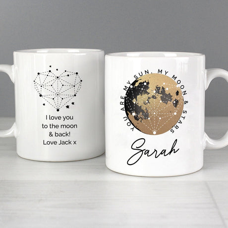 Personalised Sun and Moon Love Mug: 3 - Mugs By Gift Moments