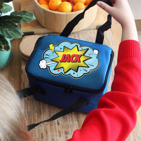 Personalised Superhero Lunch Bag: 4 - Lunch Boxes & Bags By Gift Moments