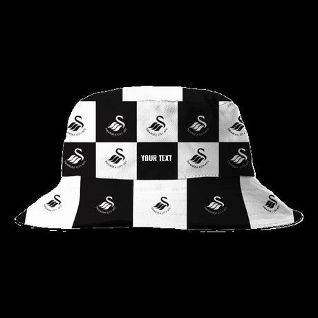 Personalised Swansea City AFC Bucket Hat: 1 - Caps & Hats By Swansea City