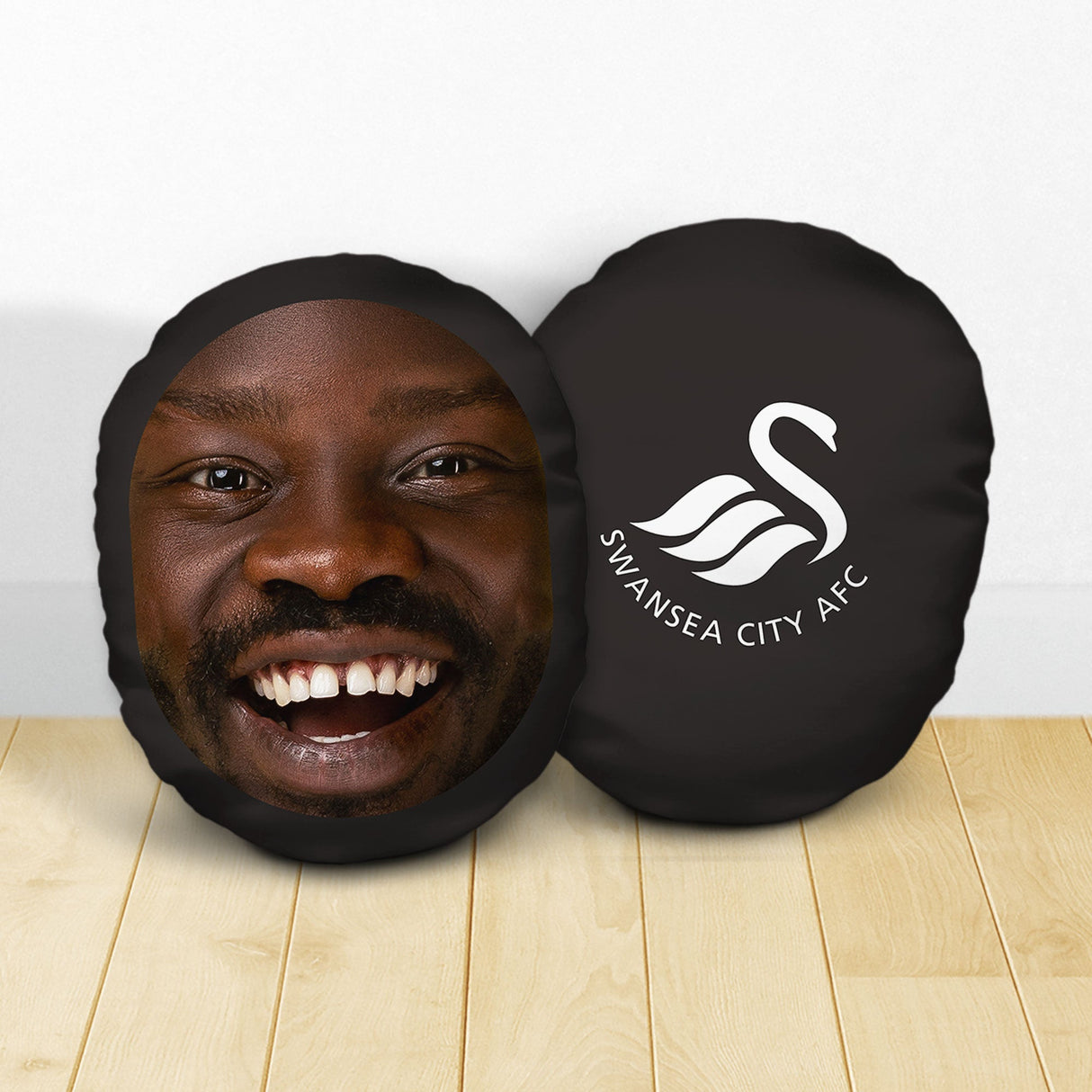 Personalised Swansea City AFC Crest Cushion: 1 - Cushions By Swansea City