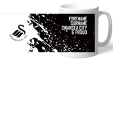 Personalised Swansea City AFC Mug: 2 - Mugs By Swansea City