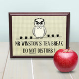 Personalised Teacher's Do Not Disturb Plaque Default Title - Signs & Plaques at Gift Moments