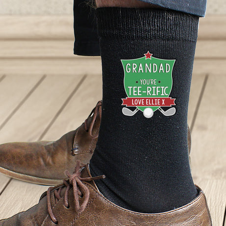 Personalised Tee-Rific Golf Socks for Men: 4 - Clothing By Gift Moments