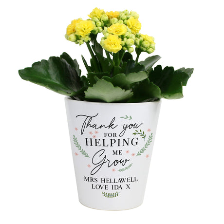 Personalised Thank You Plant Pot: 4 - Pots & Planters By Gift Moments