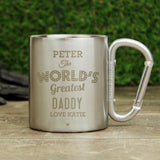 Personalised World’s Greatest Stainless Steel Mug: 5 - Outdoor Mugs By Gift Moments