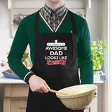 Personalised Awesome Black Apron: 1 - Aprons By Gift Moments