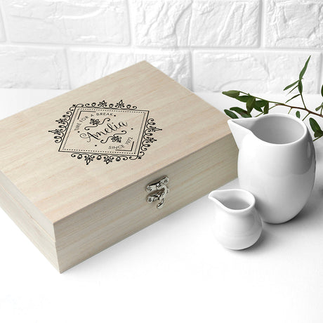 Personalised Time For a Break! Tea Box Selection: 3 - Tea Boxes By Gift Moments