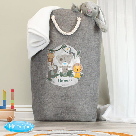 Personalised Tiny Tatty Teddy Jungle Animals Storage Bag: 4 - Storage