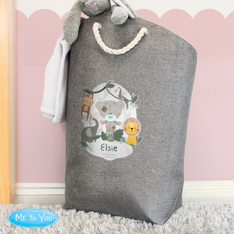 Personalised Tiny Tatty Teddy Jungle Animals Storage Bag: 2 - Storage