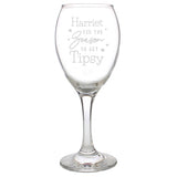 Personalised Tis The Season Wine Glass: 4 - Wine Glasses By Gift Moments