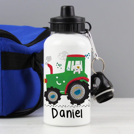 Personalised Tractor Kids Drinks Bottle: 1 - Kids Bottles By Gift Moments