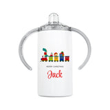 Personalised Train Kids Sippy Cup: 6 - Kids Bottles By Gift Moments