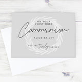 Personalised First Holy Communion Card: 2 - Greeting Cards By Gift Moments