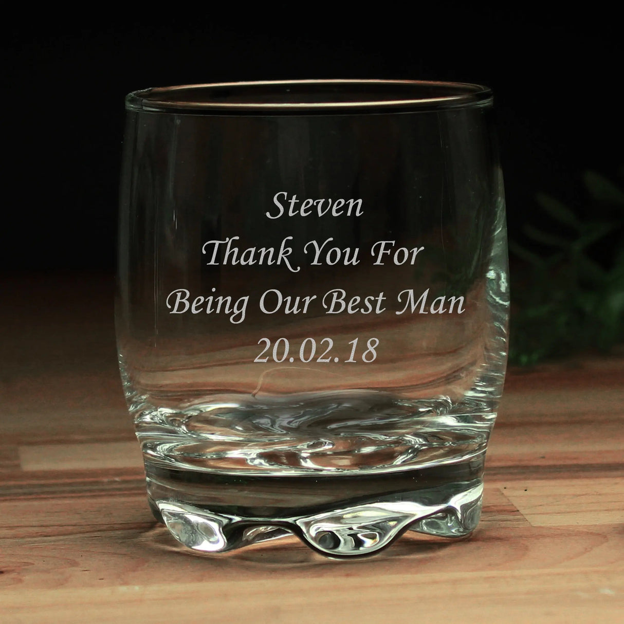 Personalised Whisky Tumbler: 6 - Tumblers By Gift Moments