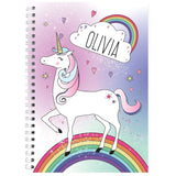 Personalised A5 Unicorn Notebook: 2 - Notebooks By Gift Moments