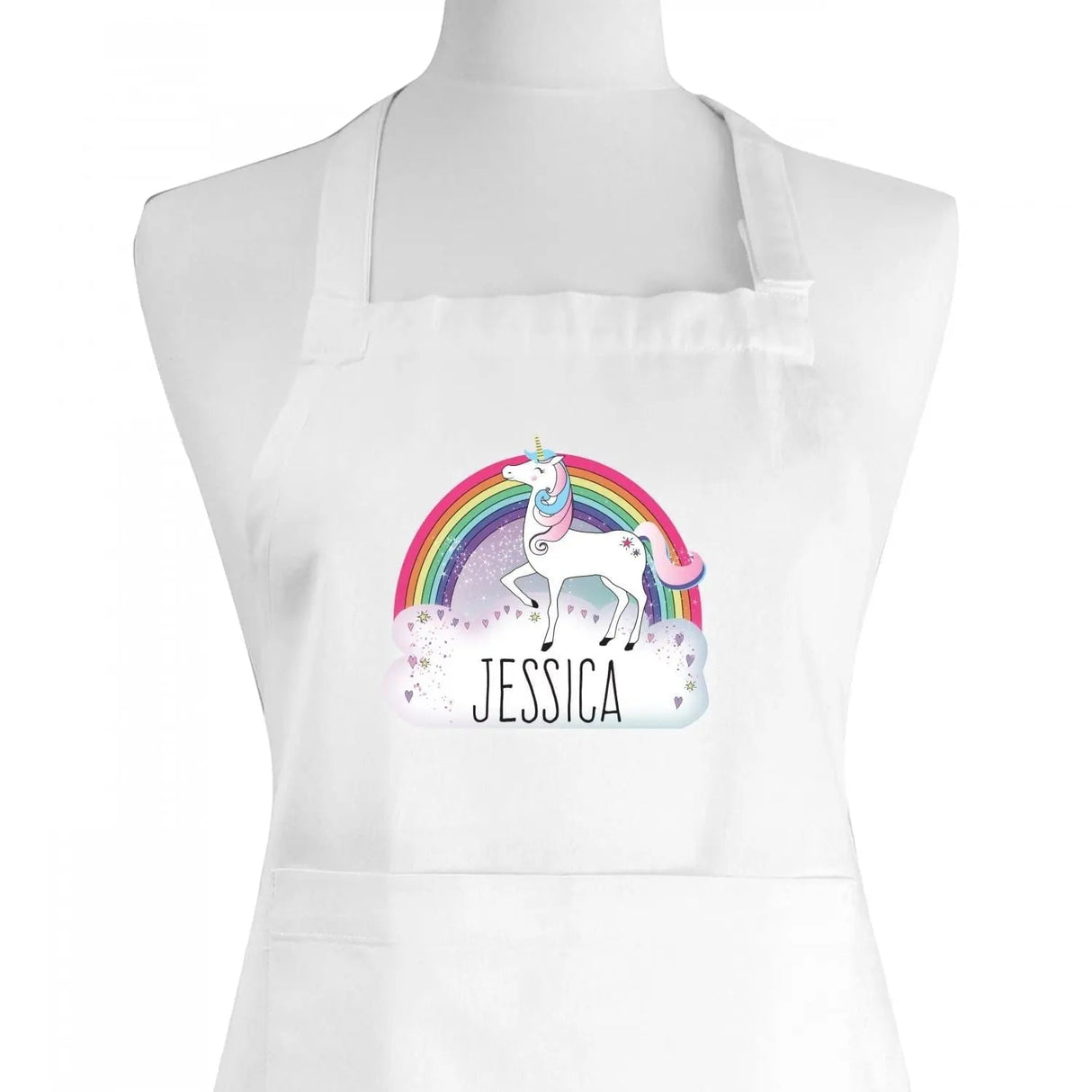 Personalised Unicorn Apron for Kids: 3 - Aprons By Gift Moments