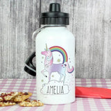 Personalised Unicorn Drink Bottle: 1 - Kids Bottles By Gift Moments