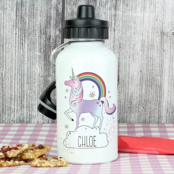 Personalised Unicorn Drink Bottle: 3 - Kids Bottles By Gift Moments