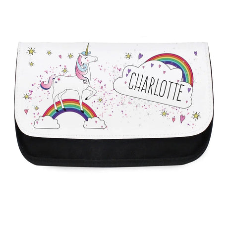 Personalised Unicorn Makeup Bag: 3 - Toiletry & Makeup Bags By Gift Moments