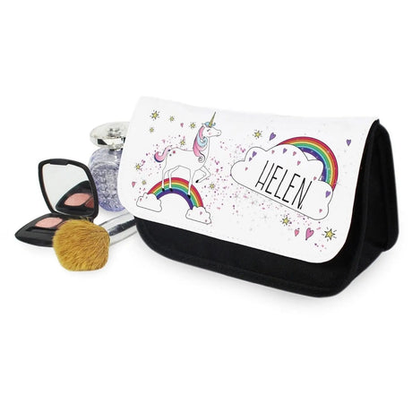 Personalised Unicorn Makeup Bag: 2 - Toiletry & Makeup Bags By Gift Moments