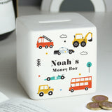 Personalised Vehicles Ceramic Money Box: 2 - Money Boxes By Gift Moments