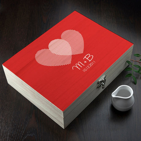 Personalised Venn Diagram Tea Box Selection: 6 - Tea Boxes By Gift Moments