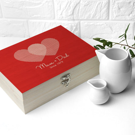 Personalised Venn Diagram Tea Box Selection: 5 - Tea Boxes By Gift Moments