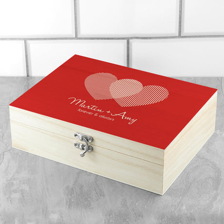 Personalised Venn Diagram Tea Box Selection: 2 - Tea Boxes By Gift Moments