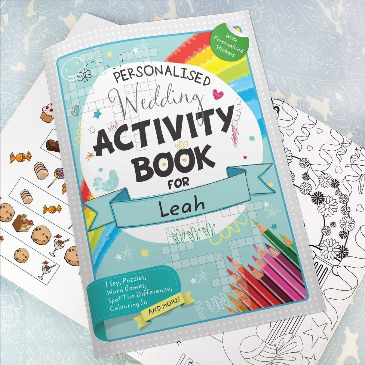 Personalised Wedding Activity Book with Stickers: 1 - Books By Gift Moments