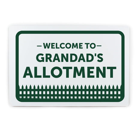 Personalised Aluminium Welcome Plaque: 3 - Signs & Plaques By Gift Moments