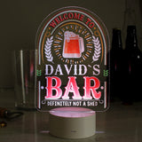 Personalised LED Colour Changing Bar Night Light: 1 - LED Lighting By Gift Moments