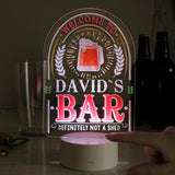 Personalised LED Colour Changing Bar Night Light: 4 - LED Lighting By Gift Moments