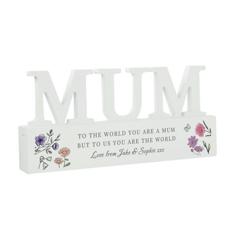 Personalised Wild Flowers Mum Ornament: 5 - Ornaments By Gift Moments